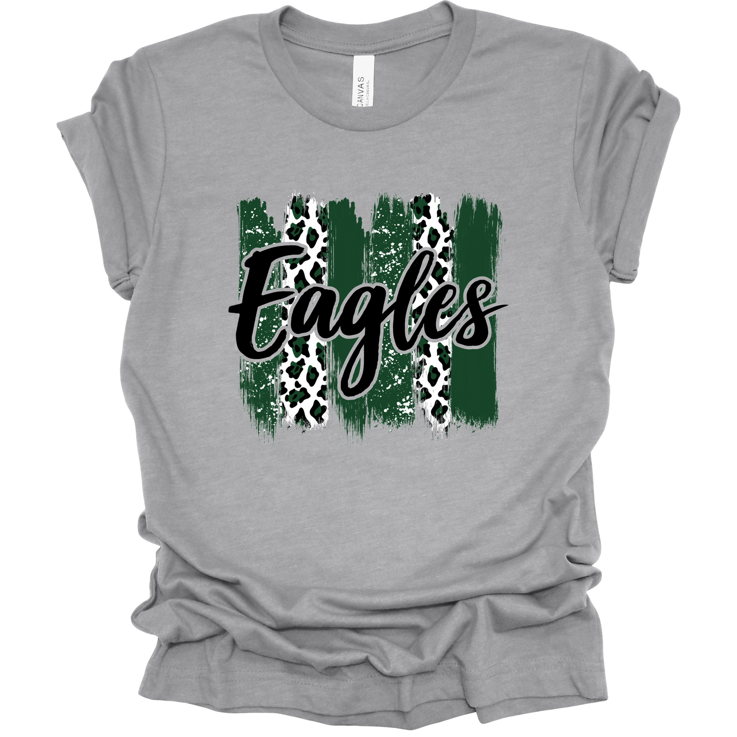 Green & Black Paint Striped Eagles (Adult)