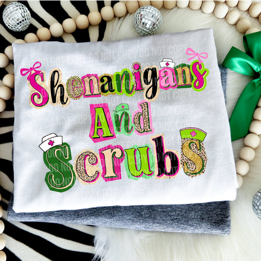 Shenanigans and Scrubs (Adult)