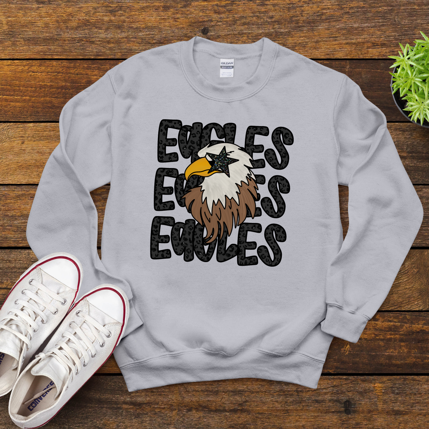 Eagles Black Leopard