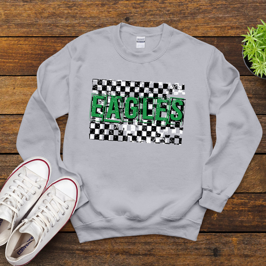 White & Black Checkered Eagles
