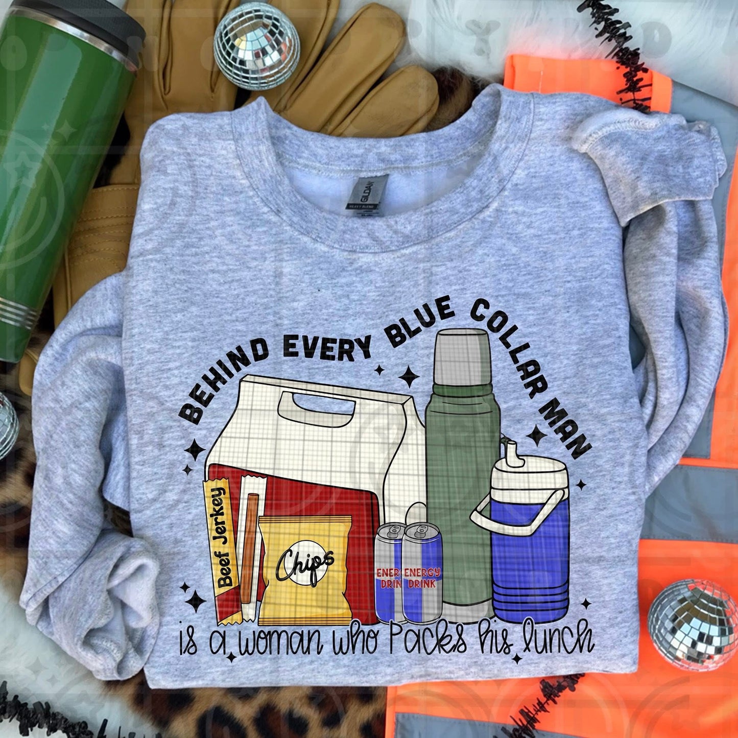 Behind Every Blue Collar Man