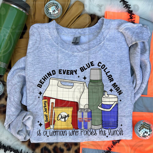 Behind Every Blue Collar Man