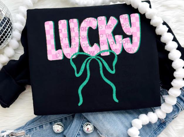 Lucky Pink Checkered (Adult)