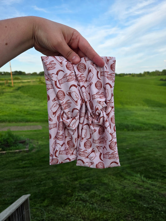 Blush Cowgirl Twist Headband